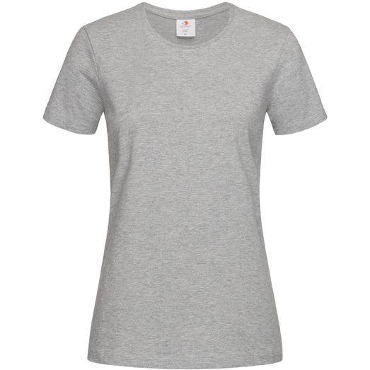 Stedman Comfort Ladies T-Shirt - Heather Grey