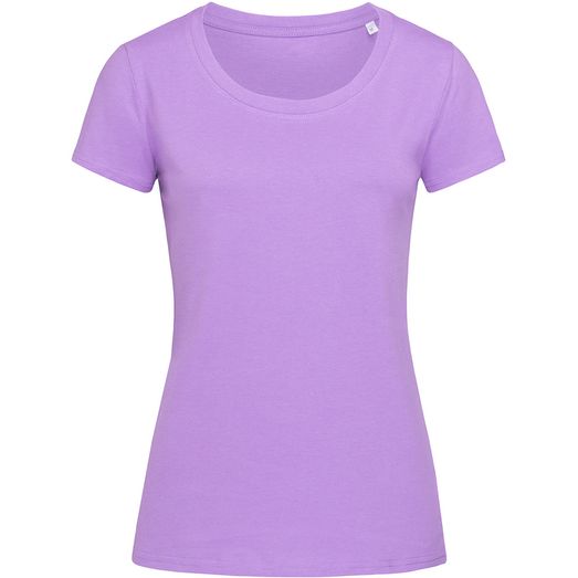Stedman Green Urban Janet Organic Crew Neck T-Shirt Ladies - Lavender Purple