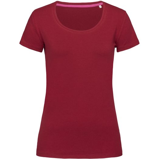 Stedman Stars Claire Crew Neck Ladies T-Shirt - Bordeaux