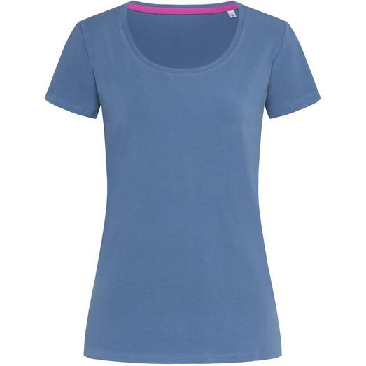 Stedman Stars Claire Crew Neck Ladies T-Shirt - Denim Blue