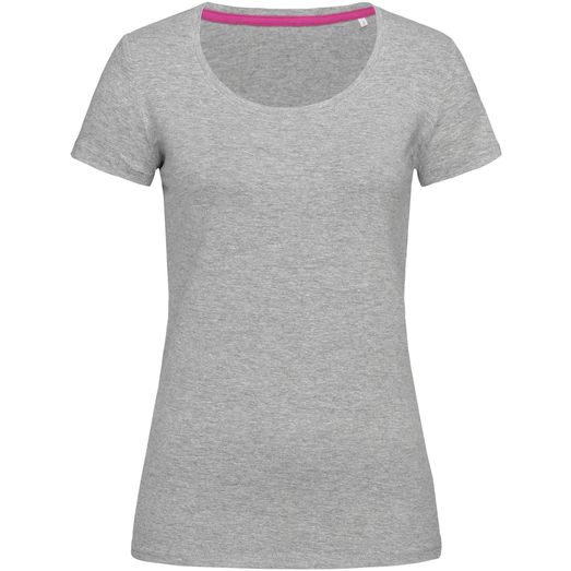 Stedman Stars Claire Crew Neck Ladies T-Shirt - Heather Grey