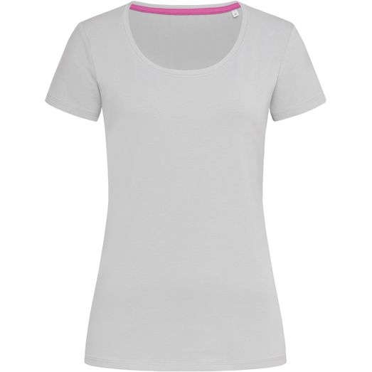 Stedman Stars Claire Crew Neck Ladies T-Shirt - Soft Grey