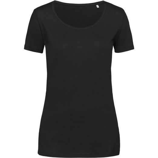 Stedman Stars Finest Cotton Ladies T-Shirt - Black Opal