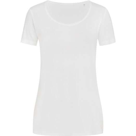 Stedman Stars Finest Cotton Ladies T-Shirt - White