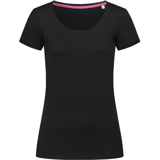 Stedman Stars Megan Crew Neck Ladies T-Shirt - Black Opal