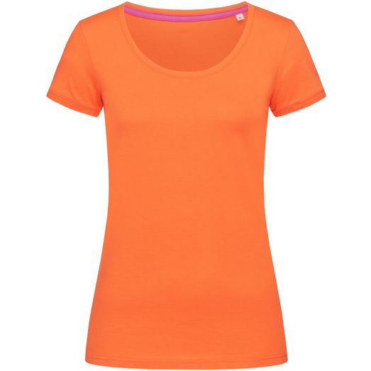 Stedman Stars Megan Crew Neck Ladies T-Shirt - Pumpkin