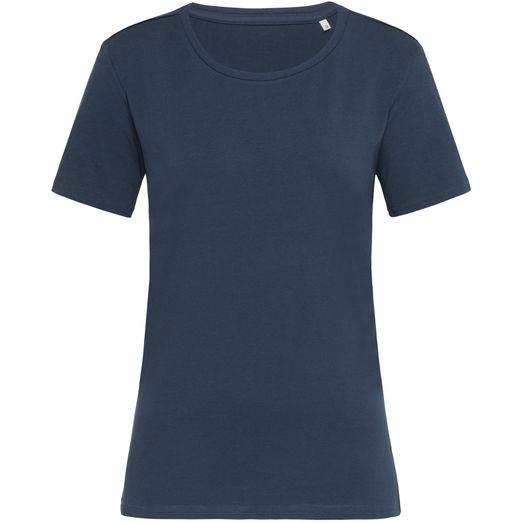 Stedman Stars Relax Crew Neck T-Shirt Ladies - Marina BLue