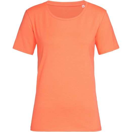 Stedman Stars Relax Crew Neck T-Shirt Ladies - Salmon