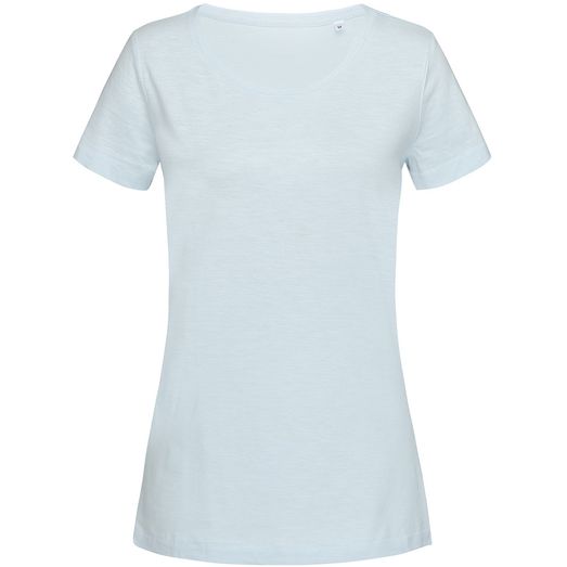 Stedman Stars Sharon Slub C/Neck T-Shirt - Powder Blue