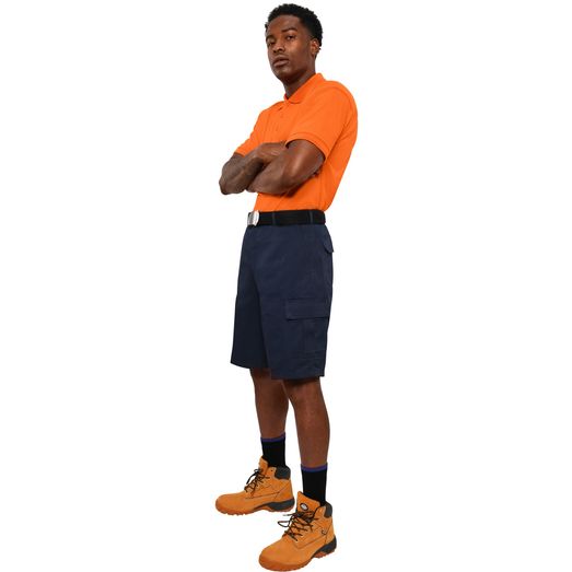 Absolute Apparel Workwear Cargo Shorts - Navy Blue