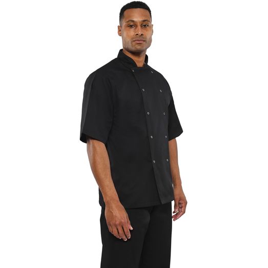 AFD By Dennys By Dennys Budget Jacket Short Sleeve - Black