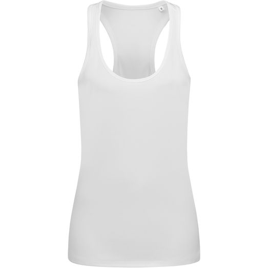 Stedman Active Sports 140 Ladies Tank Top - White