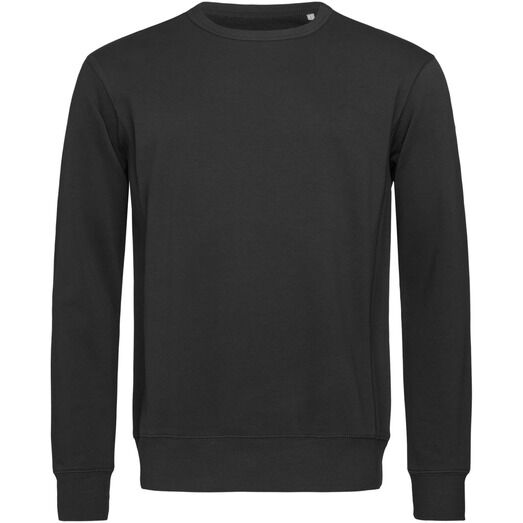 Stedman Active Sports Mens Sweatshirt - Black Opal