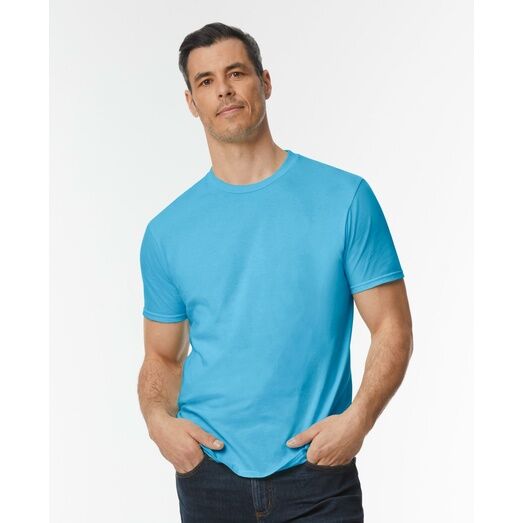 Gildan Softstyle Enzyme Washed T-Shirt - Baby Blue