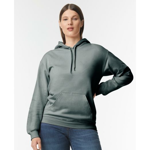 Gildan Softstyle Midweight Pullover Hood - Dk Heather