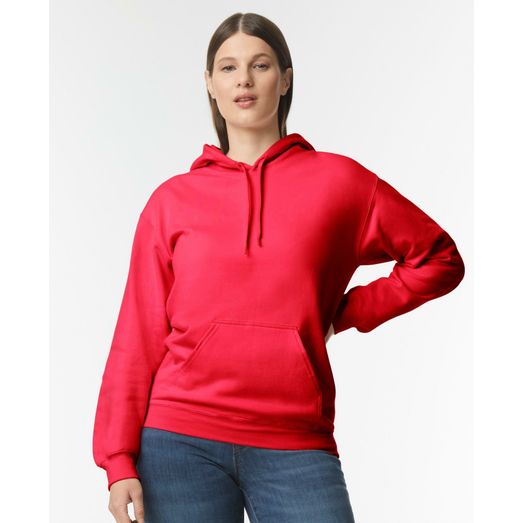 Gildan Softstyle Midweight Pullover Hood - Red