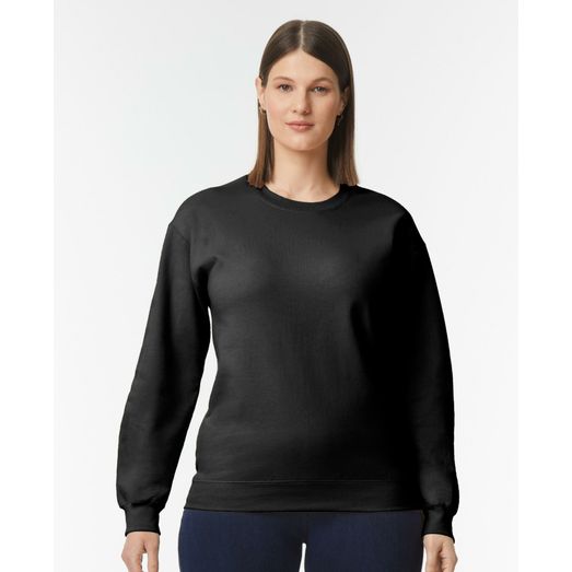 Gildan Softstyle Midweight Sweatshirt - Black