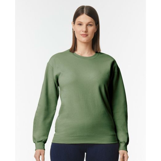 Gildan Softstyle Midweight Sweatshirt - Military Green