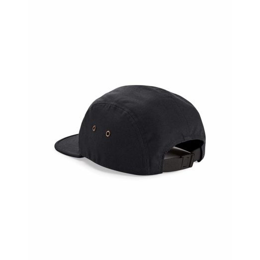 Beechfield  Canvas 5 Panel Camper Cap Black