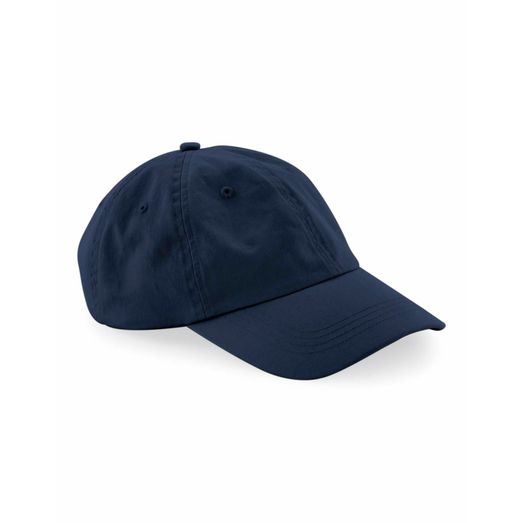 Beechfield  Organic Cotton 6 Panel Dad Cap Navy Blue