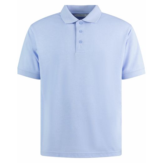 Kustom Kit Classic Fit Klassic Superwash® 60 Polo Light Heather Blue