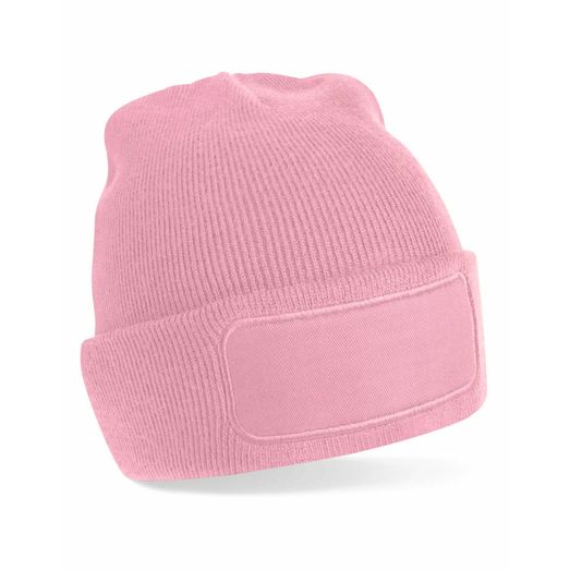 Beechfield  Original Patch Beanie Dusty Pink