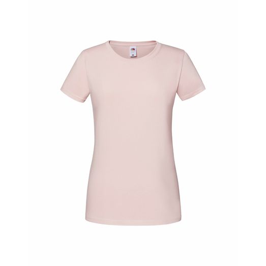 Fruit Of The Loom Ladies' Iconic 195 Ring Spun Premium T Powder Rose
