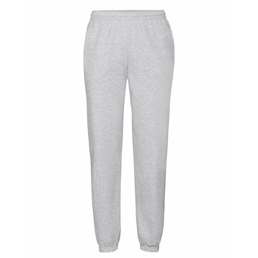 Fruit Of The Loom Men's Classic Elasticated Cuff Jog Pants Heather Grey