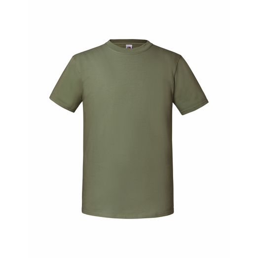 Fruit Of The Loom Men's Iconic 195 Ring Spun Premium T Classic Olive Green