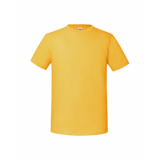 Fruit Of The Loom Men's Iconic 195 Ring Spun Premium T Sunflower