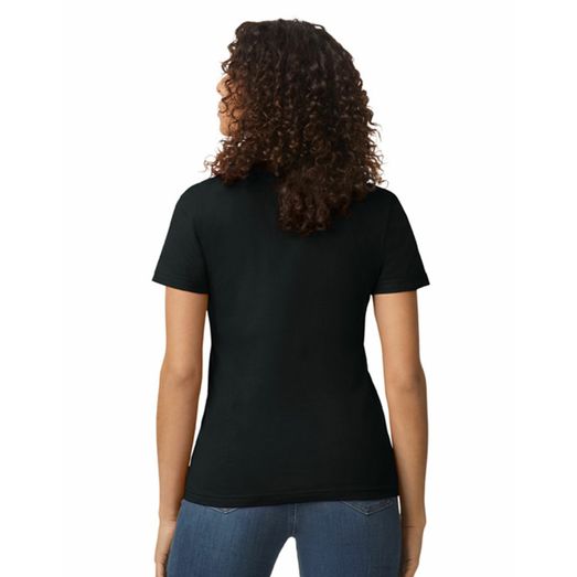 Gildan Softstyle Midweight Women's T-Shirt Pitch Black