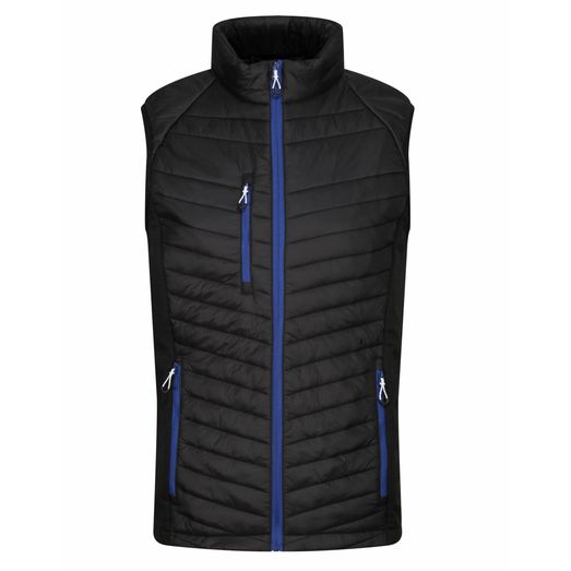 Regatta Men's Navigate Hybrid Bodywarmer Black/ New Royal