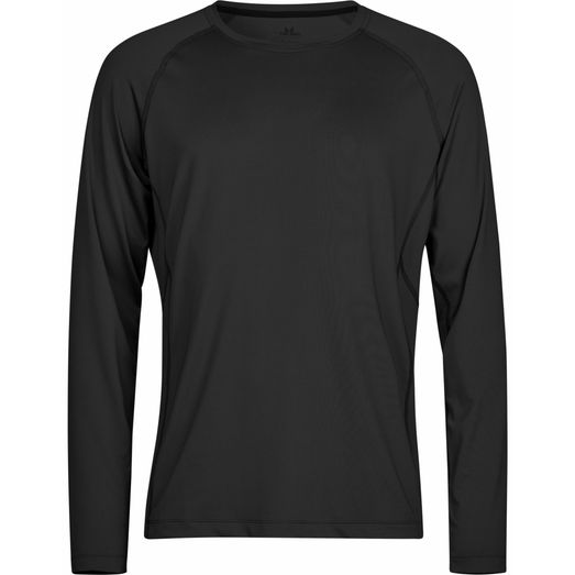 Tee Jays  Long Sleeve CoolDry Tee Black