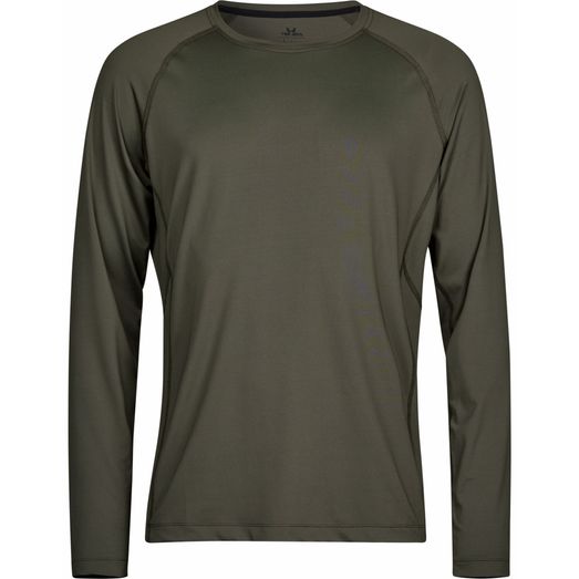 Tee Jays  Long Sleeve CoolDry Tee Deep Green
