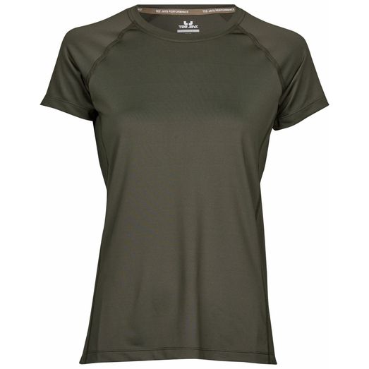 Tee Jays Ladies' CoolDry Tee Deep Green