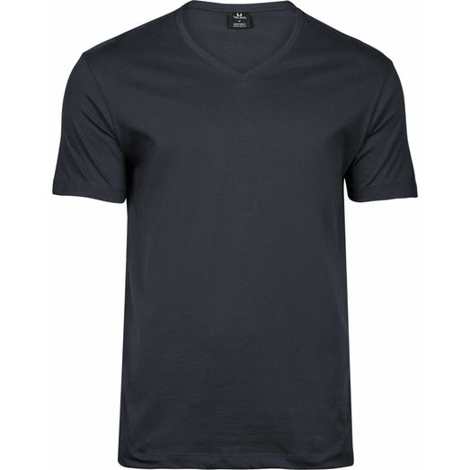 Tee Jays Men's Fashion V-Neck Sof-Tee Dark Grey