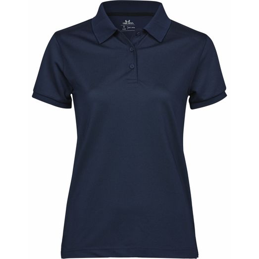 Tee Jays Women's Club Polo Navy Blue