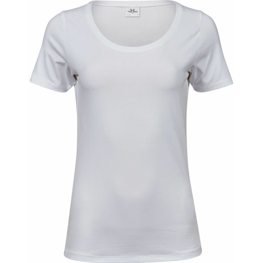 Tee Jays Women's Stretch Tee White