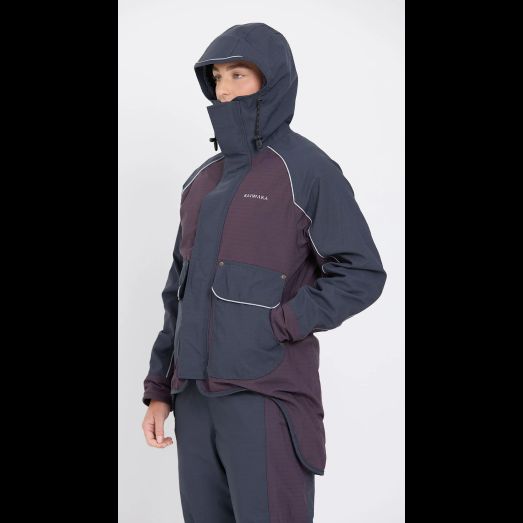 Kaiwaka Ladies Stormforce Waterproof Winter Jacket Blue/Purple