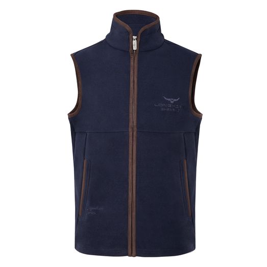 Longhorn Shearing Gilet Oxford Navy Blue