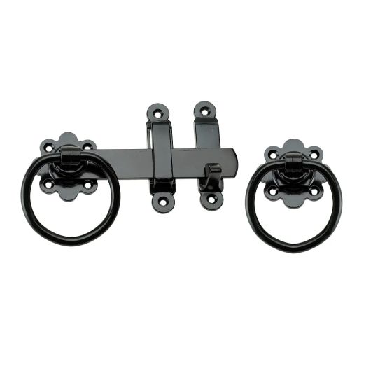 Eliza Tinsley Ring Gate Latch 6" Black