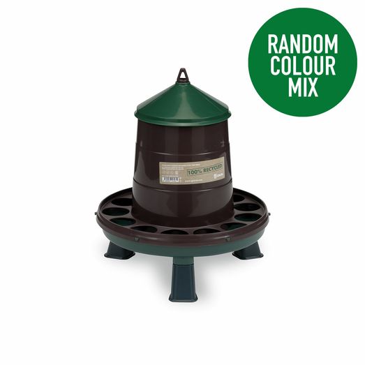 Gaun Poultry Feeder Plastic Recycled With Legs Multipack