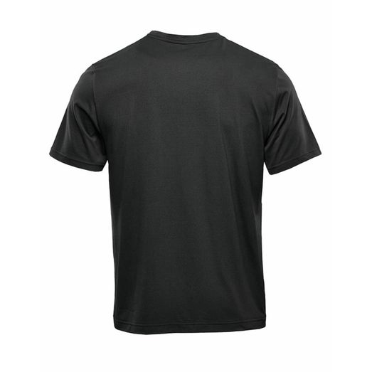 Stormtech Men's Pure Earth Tundra Performance Short Sleeve Tee Black