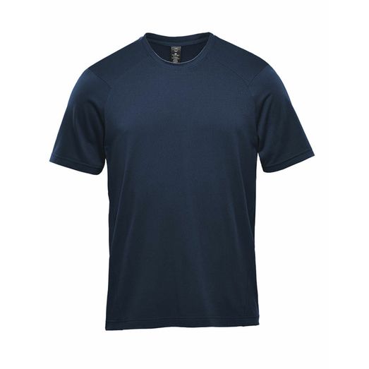 Stormtech Men's Pure Earth Tundra Performance Short Sleeve Tee Navy