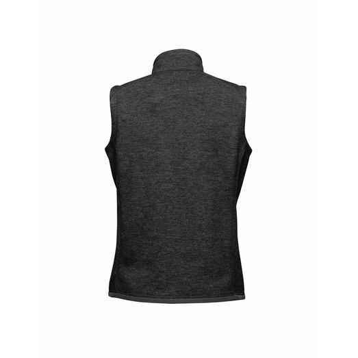 Stormtech Women's Pure Earth Avalanche Full Zip Fleece Vest Black Heather