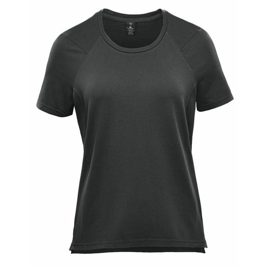 Stormtech Women's Pure Earth Tundra Performance Short Sleeve Tee Graphite