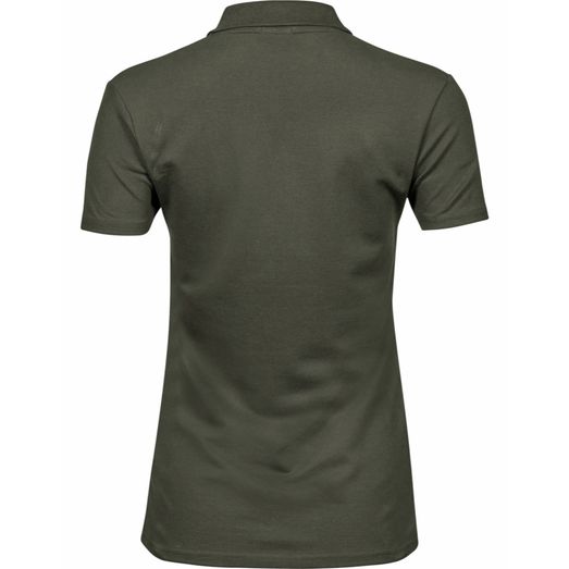 Tee Jays Ladies' Luxury Stretch Polo Dark Olive Green