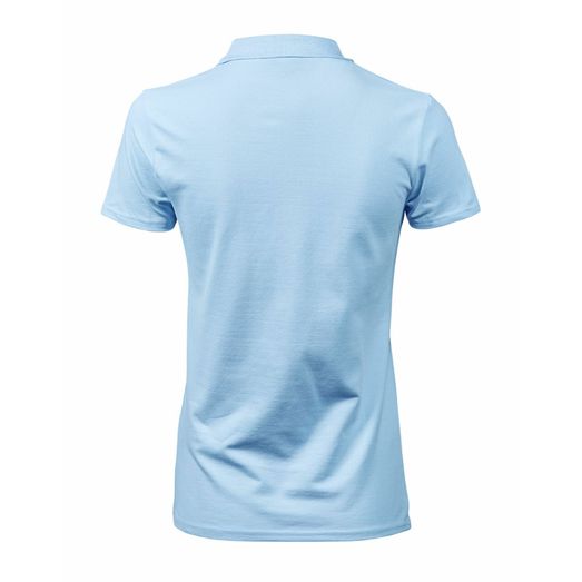 Tee Jays Ladies' Luxury Stretch Polo Light Blue