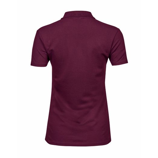 Tee Jays Ladies' Luxury Stretch Polo Wine