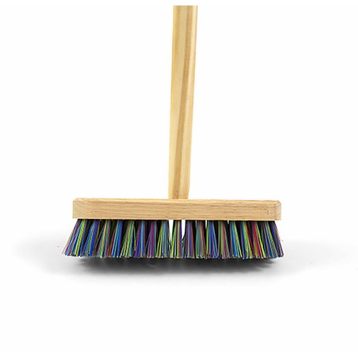 Hillbrush Stiff Deck Scrub With Handle